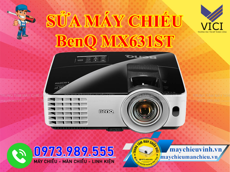 Sửa chữa máy chiếu BenQ MX631ST giá rẻ