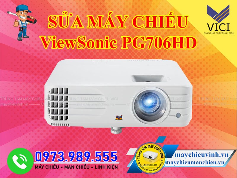 Sửa máy chiếu ViewSonic  PG706HD