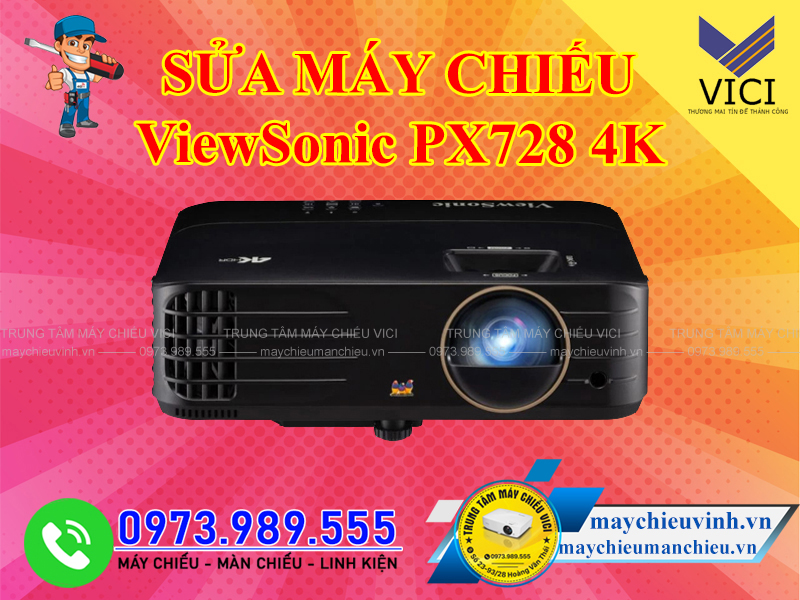 Sửa máy chiếu viewsonic px728