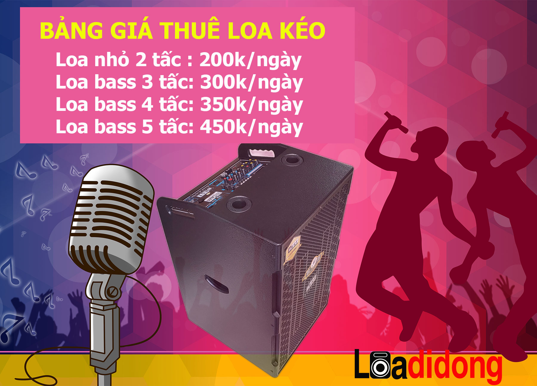 Cho Thuê Loa Kéo Karaoke Tuy Phong - Bình Thuận - Giá Rẻ Giao Nhanh