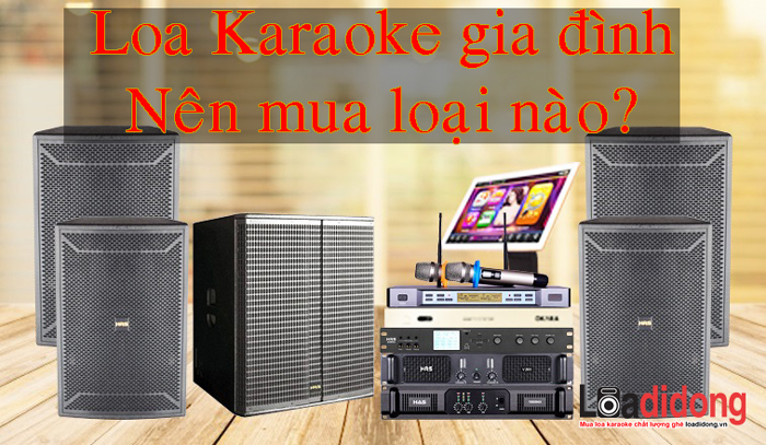 Loa karaoke gia đình nên mua loại nào? HAY- GIÁ RẺ