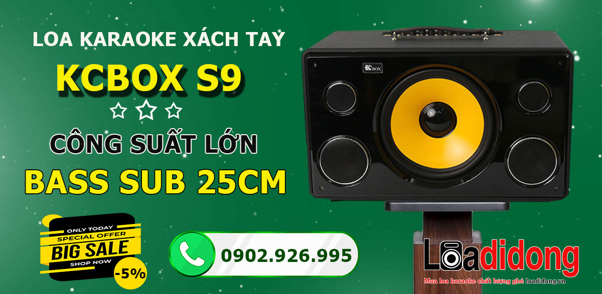 Loa Xách Tay Karaoke Công Suất Lớn - Âm Thanh Mạnh Mẽ