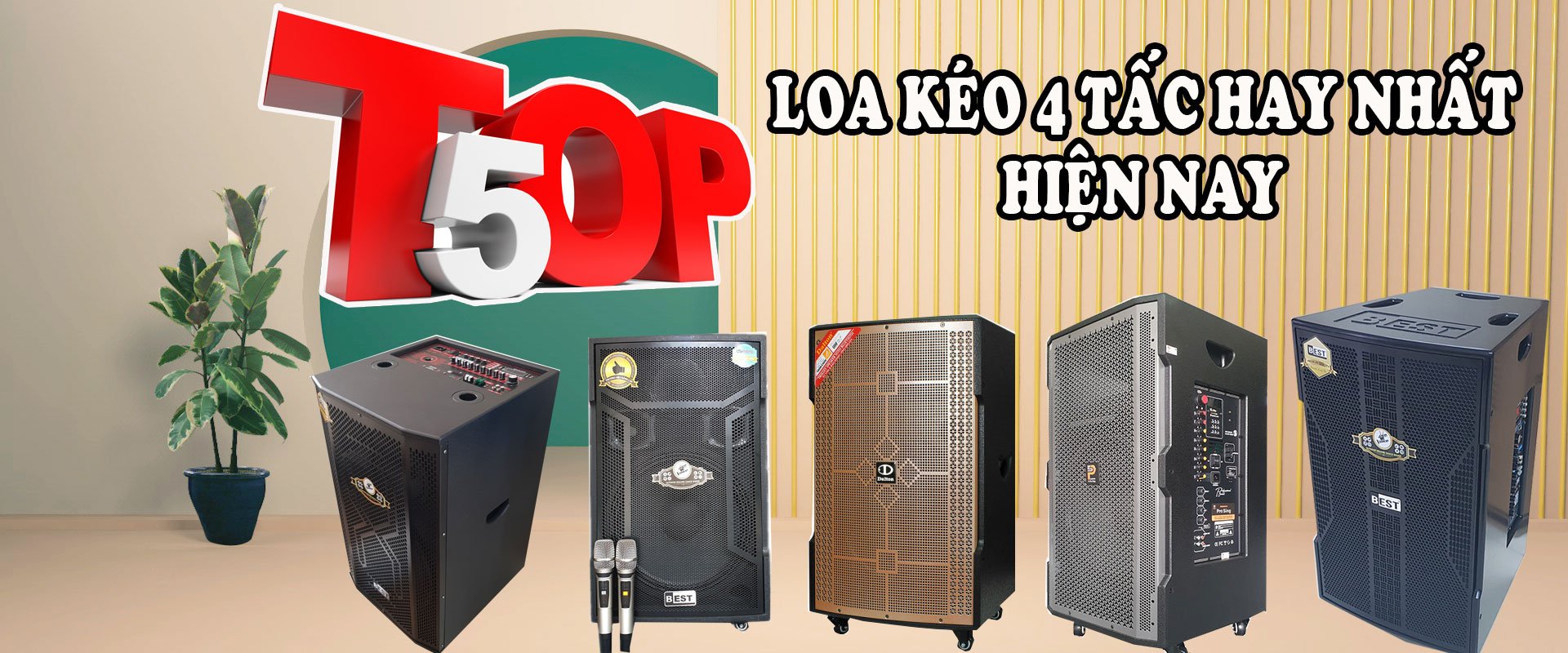 Top 5 loa kéo 4 tấc hay nhất 2022 không nên bỏ qua