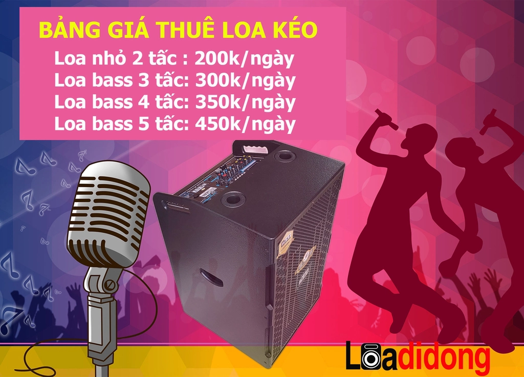 Cho Thuê Loa Kéo TP.HCM Chất Lượng - Giá Rẻ