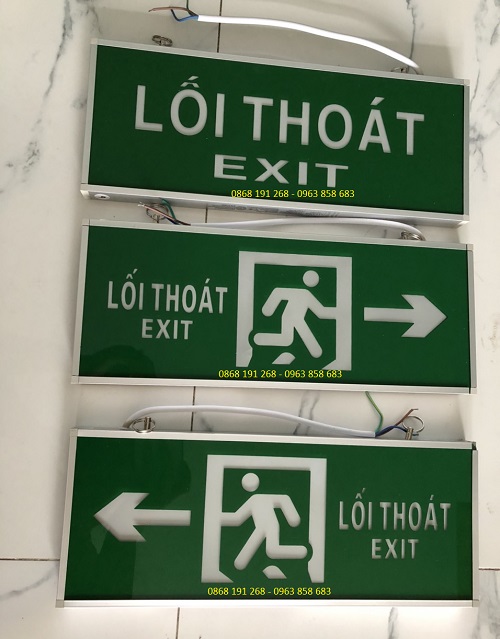 ĐÈN EXIT LỐI THOÁT, ĐÈN EXIT CHỈ HƯỚNG LILANG