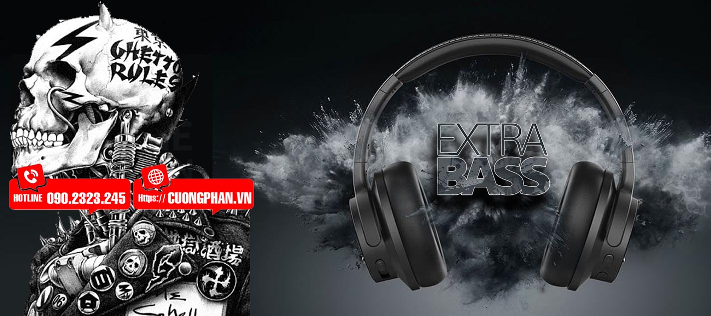 Tai Nghe Nhạc Bass Mạnh Mẽ EDM, Rock, Non-Stop