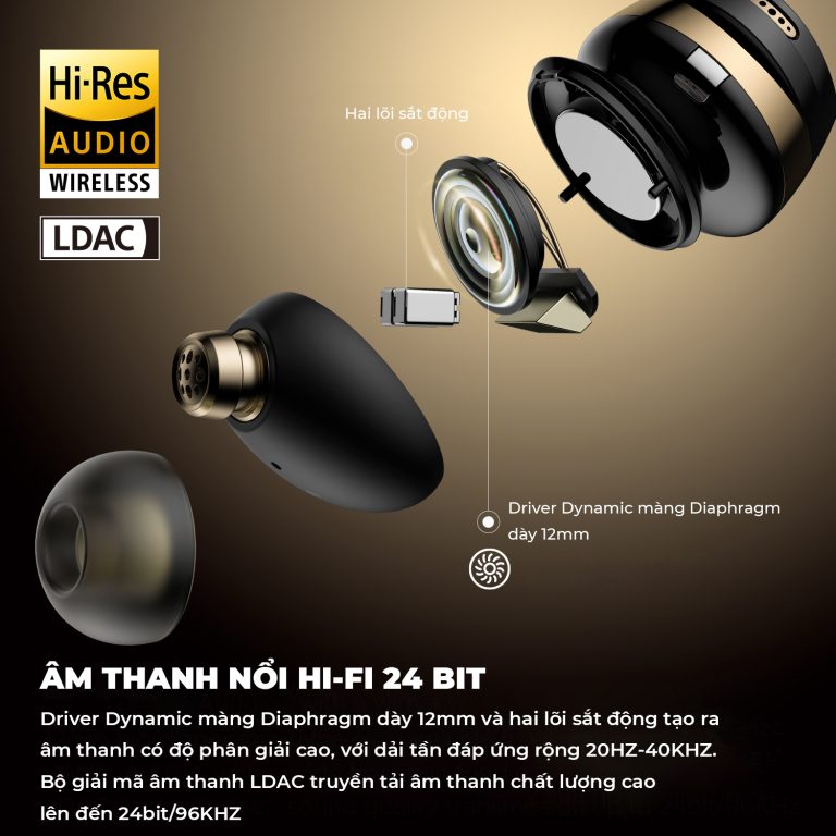Tai nghe Bluetooth SoundPEATS Opera 05