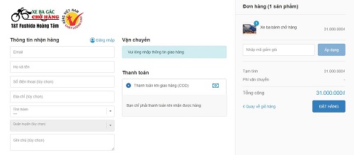 Điềm đầy đủ thông tin trước khi mua hàng