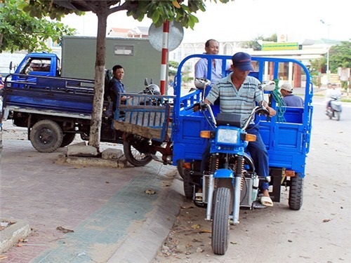 cần có trạng thái tốt khi lái xe ba gác