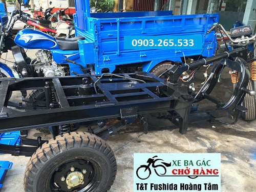 Cấu tạo khung sườn xe ba gác và những điều tài xế cần biết