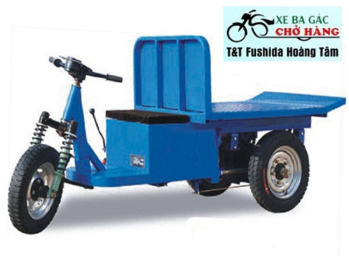 Xe điện ba bánh chở hàng không có mái che