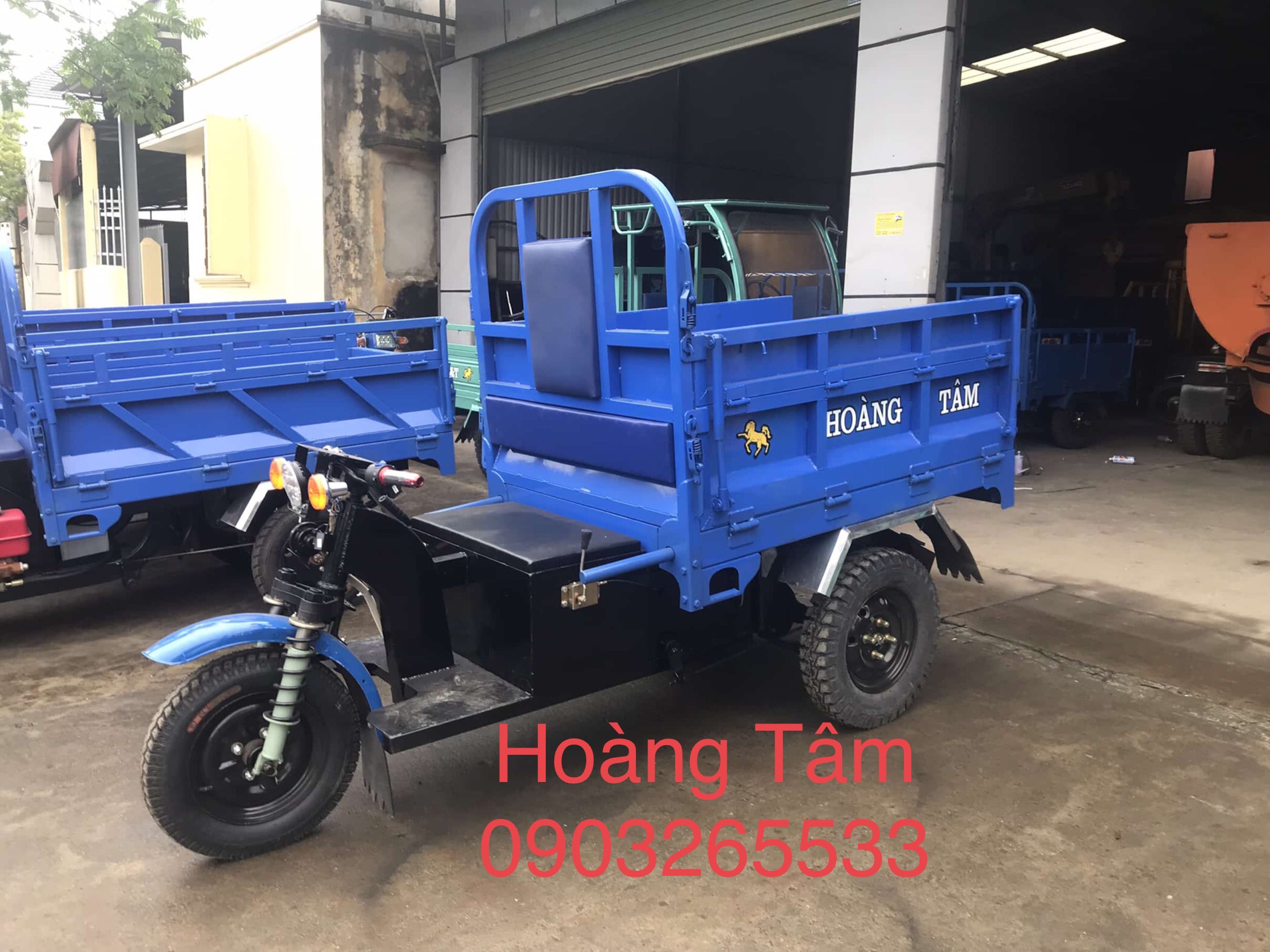 Xe lôi 3 bánh MTP  Xưởng sản xuất xe ba bánh chở hàng chất lượng tại TPHCM