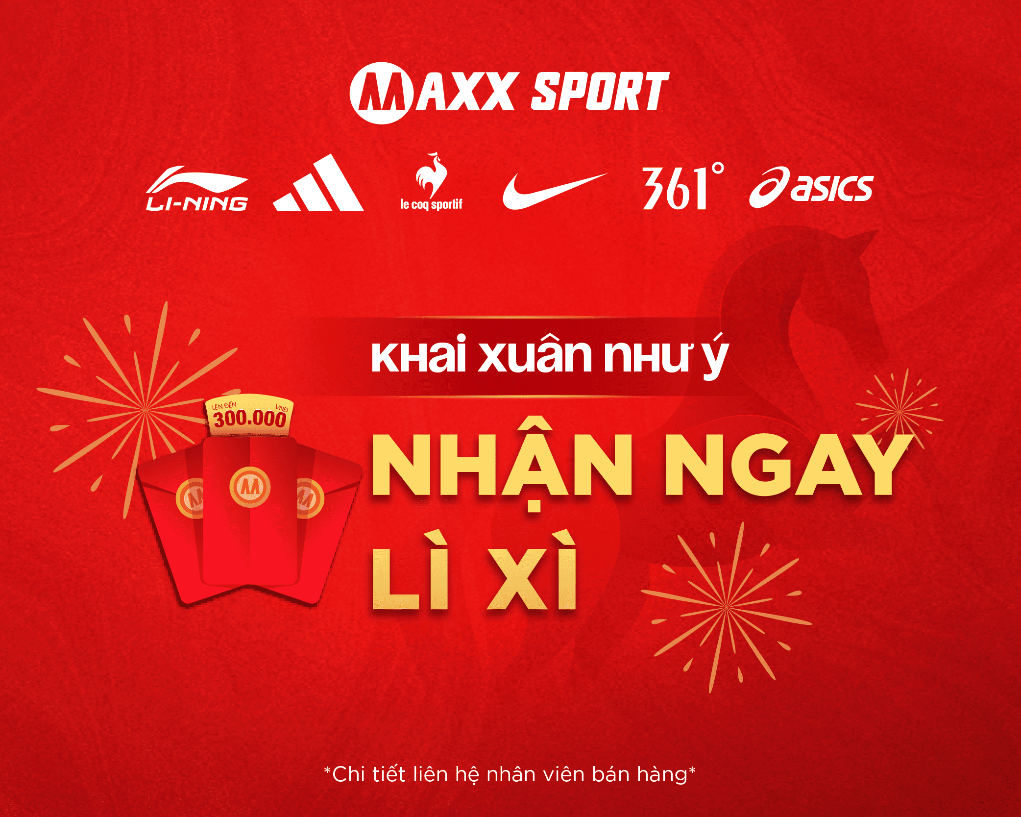 GHÉ MAXXSPORT RINH LỘC ĐẦU XUÂN