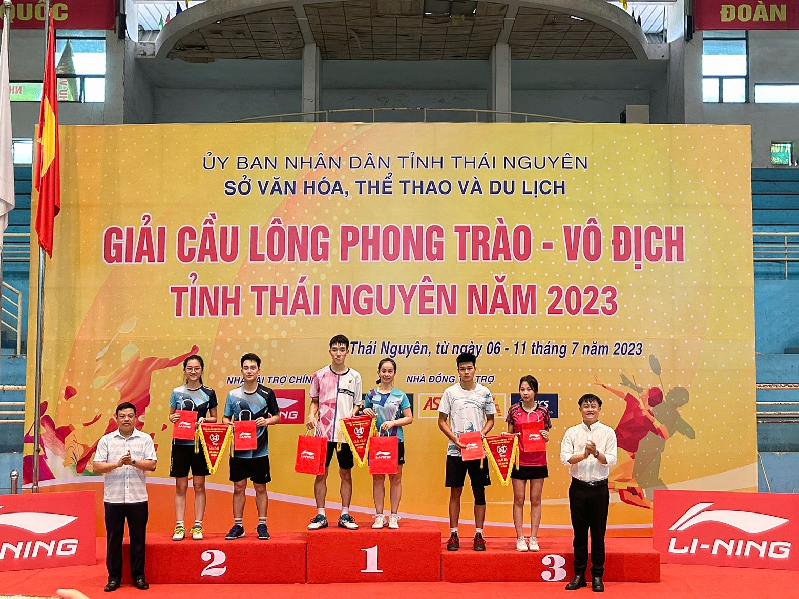 MAXXSPORT ĐỒNG HÀNH CÙNG GIẢI CẦU LÔNG PHONG TRÀO – VÔ ĐỊCH TỈNH THÁI NGUYÊN NĂM 2023