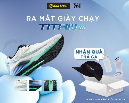 RA MẮT GIÀY CHẠY ĐA NĂNG TITAN III - NHẬN QUÀ LÊN TỚI 380K