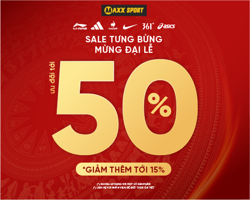 SẮM OUTFIT DU LỊCH, NHẬN DEAL CHỒNG DEAL TỪ MAXXSPORT