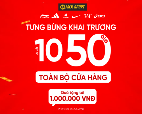 TƯNG BỪNG KHAI TRƯƠNG MAXXSPORT UÔNG BÍ