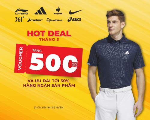 ️🎉 HOT DEAL THÁNG 3 - NHẬN VOUCHER 500K TỪ MAXXSPORT