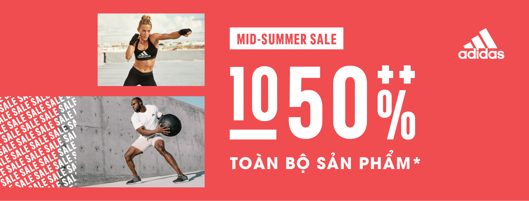 ADIDAS MID-SUMMER SALE - GIẢM 10-50%++