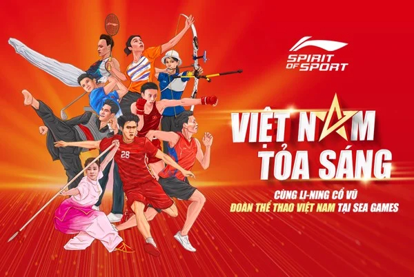 Li-Ning tiếp lửa thể thao Việt Nam