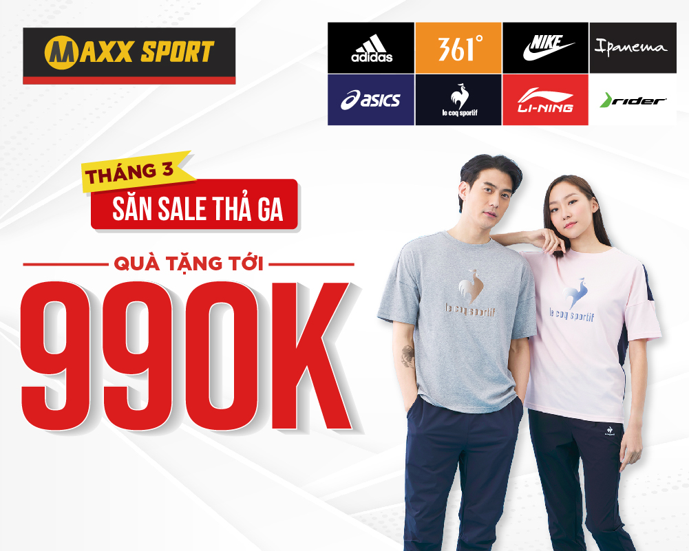 THÁNG 03 SĂN SALE THẢ GA - 20-50%++ & QUÀ TẶNG TỚI 990K