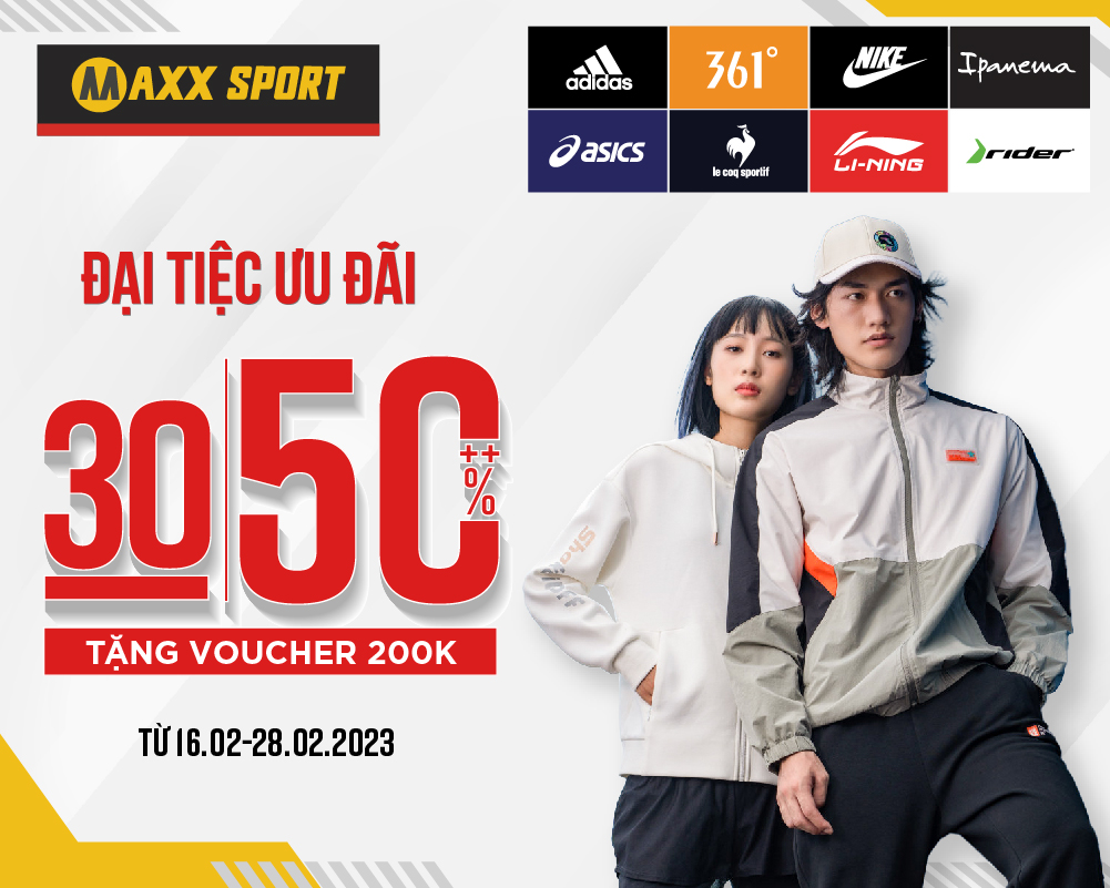 ĐẠI TIỆC ƯU ĐÃI MUA 1 TẶNG 1 - VOUCHER 200K SALE 30%-50%++