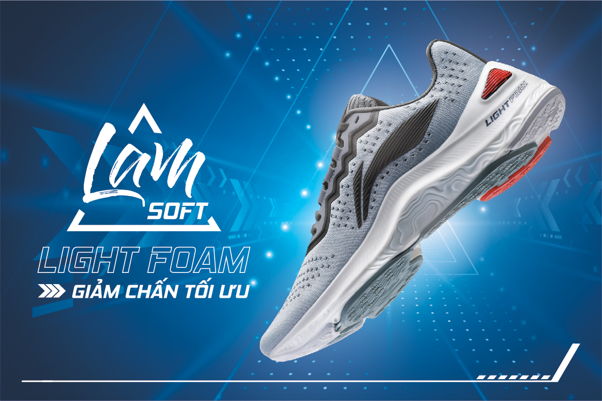 KHÁM PHÁ NHỮNG CẢI TIẾN THÚ VỊ TỪ ĐÔI GIÀY LIGHT FOAM LAM SOFT