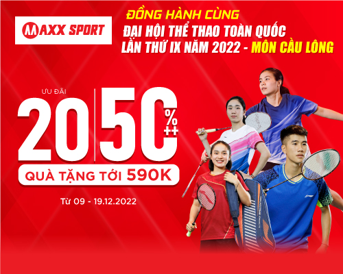 ĐỒNG HÀNH CÙNG ĐẠI HỘI THỂ DỤC THỂ THAO TOÀN QUỐC LẦN THỨ IX NĂM 2022