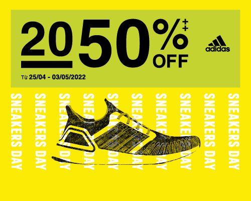 ADIDAS SNEAKER WEEK:  ƯU ĐÃI 20-50%++ GIÀY THỂ THAO CHẤT