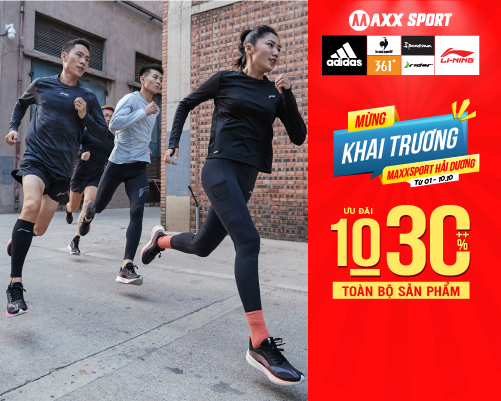 MAXXSPORT HẢI DƯƠNG – KHAI TRƯƠNG TƯNG BỪNG