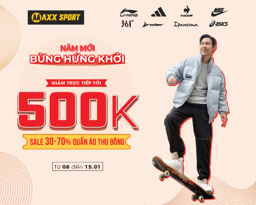 NĂM MỚI BỪNG HỨNG KHỞI VỚI LOẠT DEAL KHỦNG TỪ MAXXSPORT