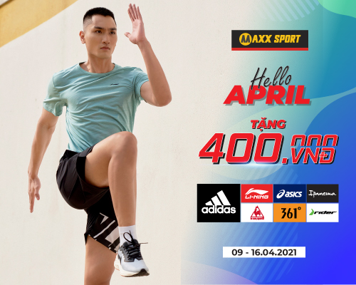 ☀️ HELLO APRIL - CHÀO HÈ RỰC RỠ - TẶNG NGAY 400K! ☀️