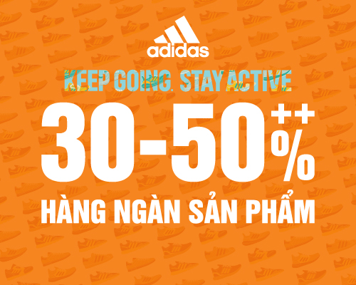 KEEP GOING - STAY ACTIVE ADIDAS SALE 30-50%++ HÀNG NGÀN SẢN PHẨM