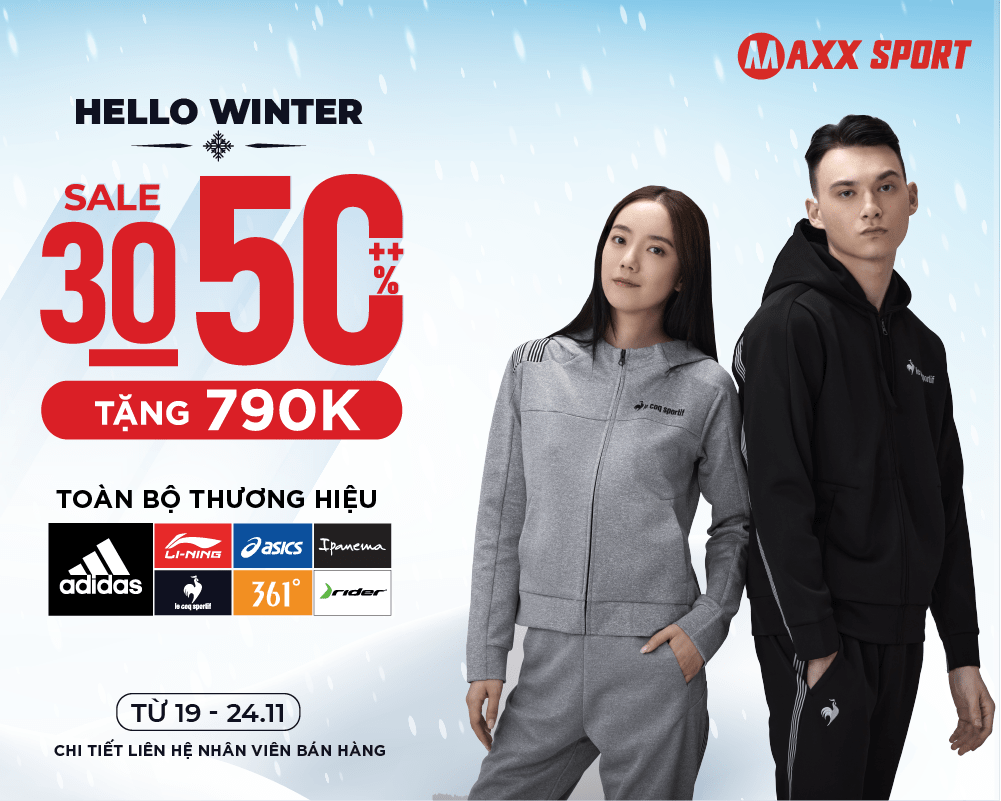 HELLO WINTER - TẶNG 790K & SALE 30-50%++