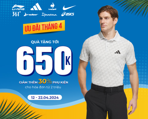 THÁNG 4, TẶNG QUÀ TỚI 650K KÈM GIẢM THÊM 30% PHỤ KIỆN HOT NHẤT