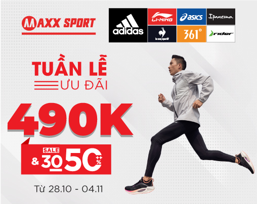 TUẦN LỄ ƯU ĐÃI – TẶNG 490K & SALE 30-50%++