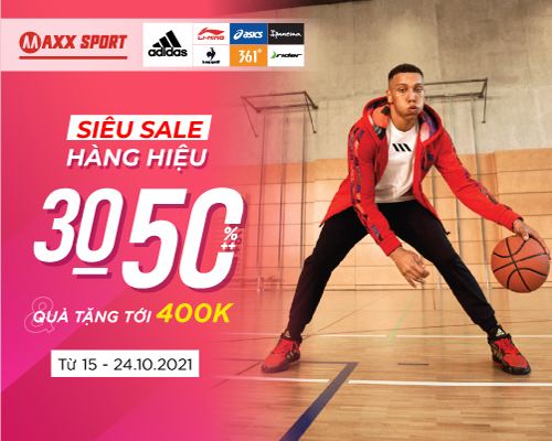 SIÊU SALE HÀNG HIỆU  30-50%++ & Quà tặng tới 400k