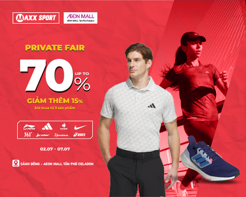 PRIVATE FAIR - SALE TỚI 70% TOÀN BỘ SẢN PHẨM