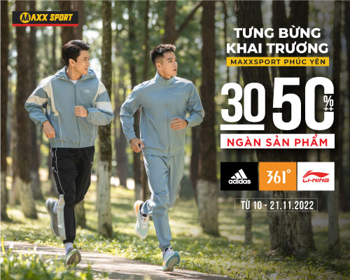 TƯNG BỪNG KHAI TRƯƠNG MAXXSPORT PHÚC YÊN