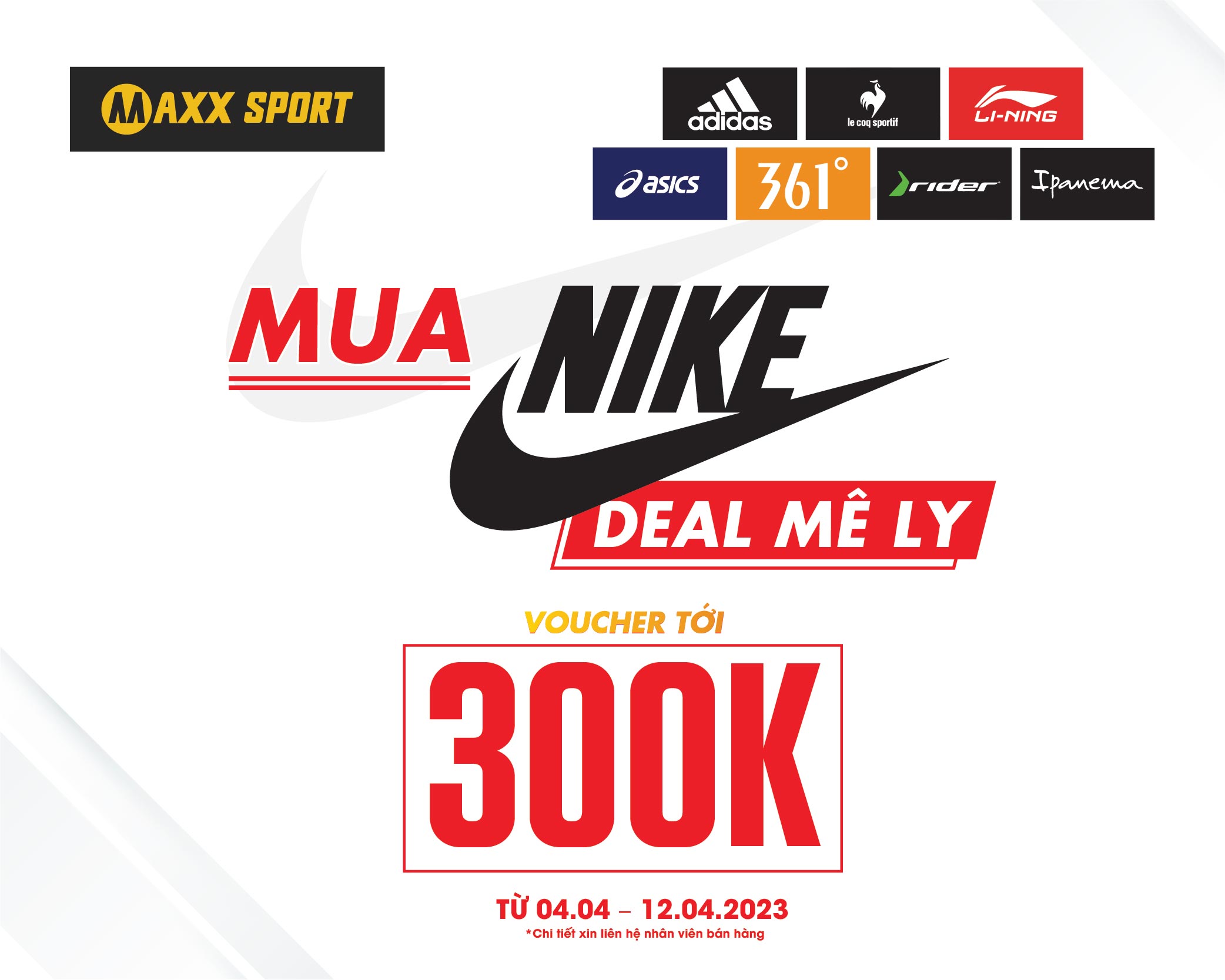 MUA NIKE - DEAL MÊ LY VOUCHER TỚI 300K