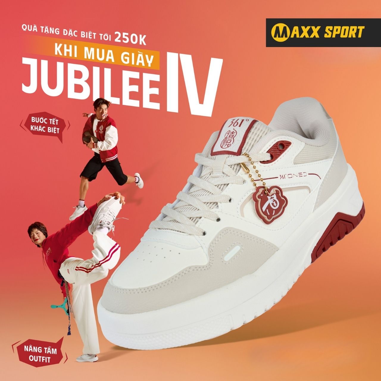 SỞ HỮU PHIÊN BẢN GIÀY GIỚI HẠN MÙA TẾT TẠI MAXXSPORT