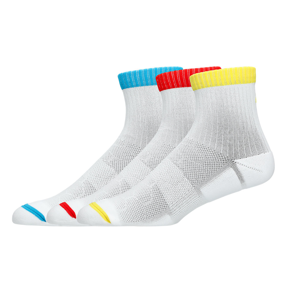 Tất ASICS Unisex Practice Quarter 3P 3033B976.750