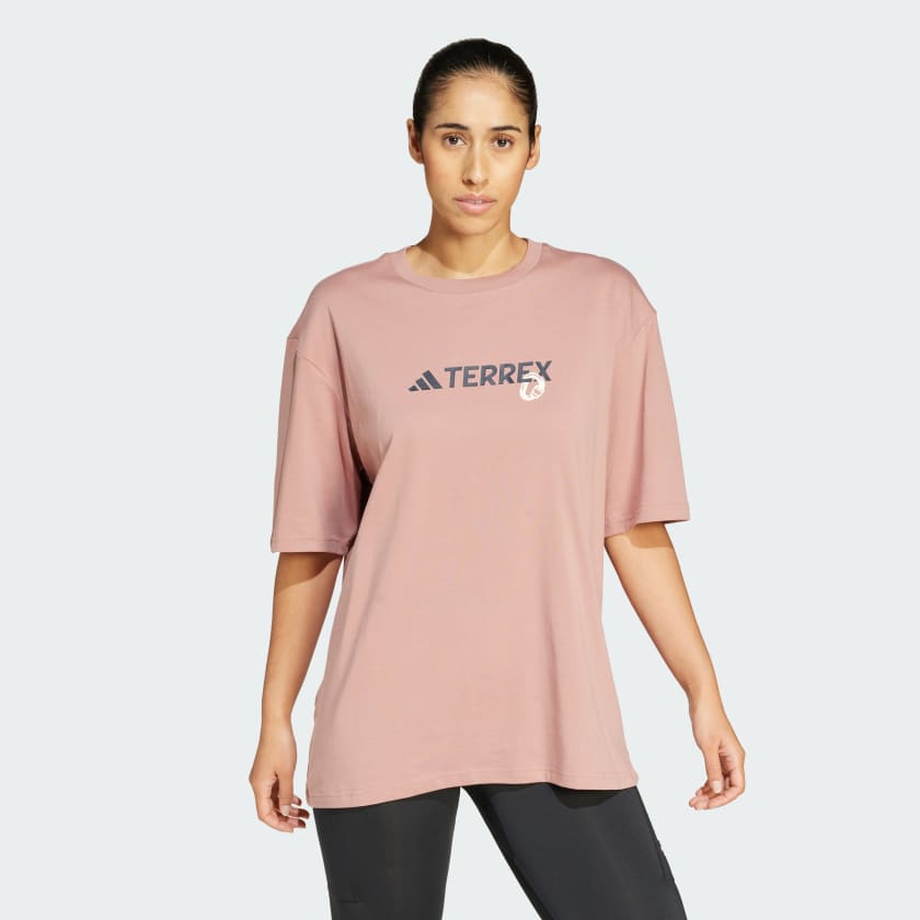 Áo T-shirt adidas Terrex Back Graphic Nữ - JI9158