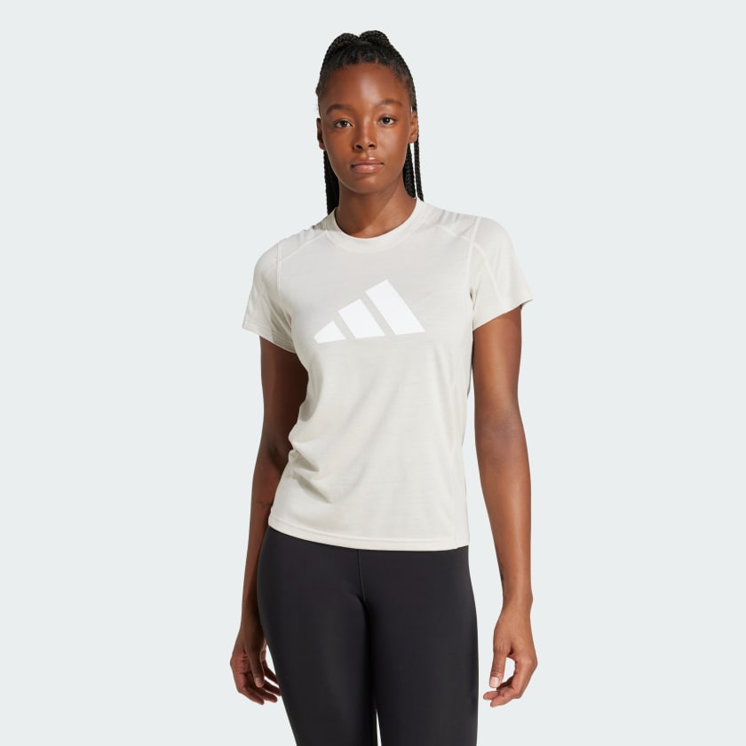 Áo T-shirt tập luyện adidas Train Essentials Logo Big Performance Nữ - JC9594