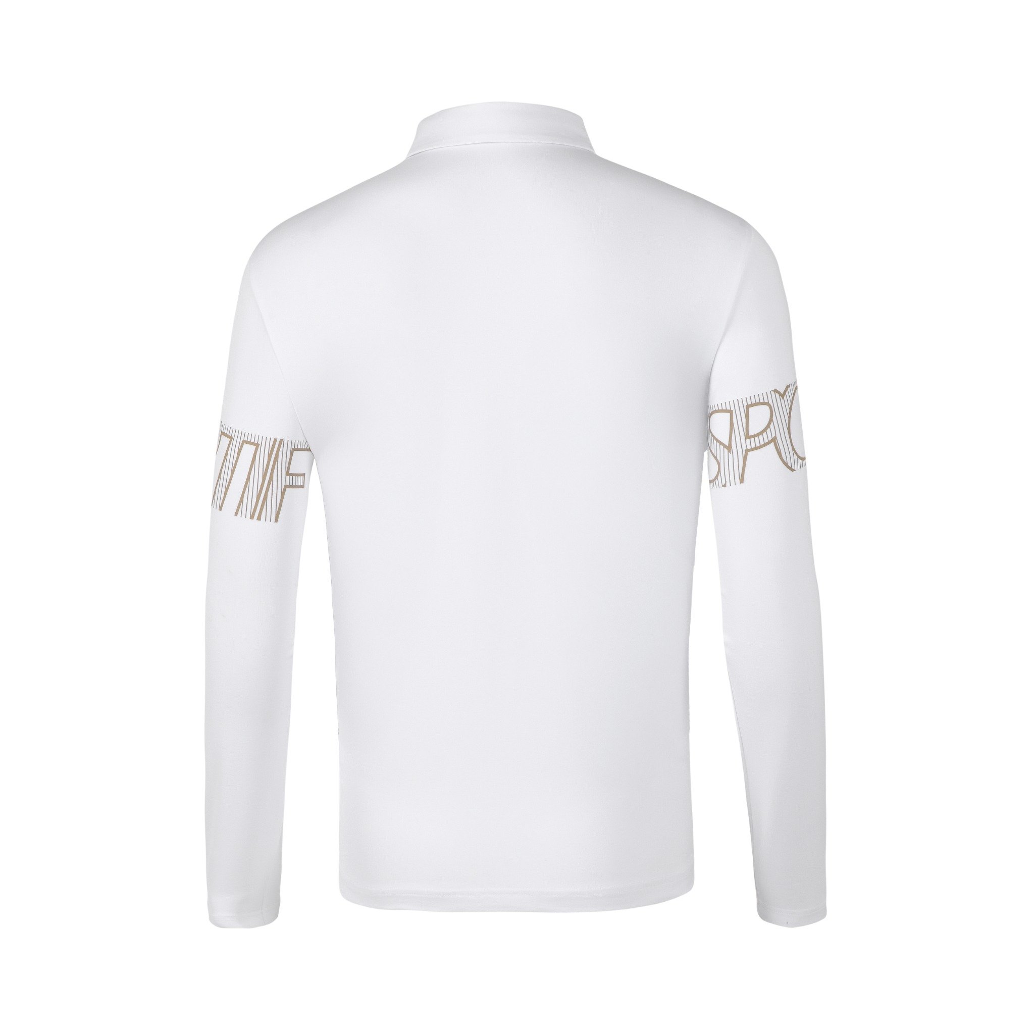 Long Sleeve Versace Collection White Polo Versace Jeans Long
