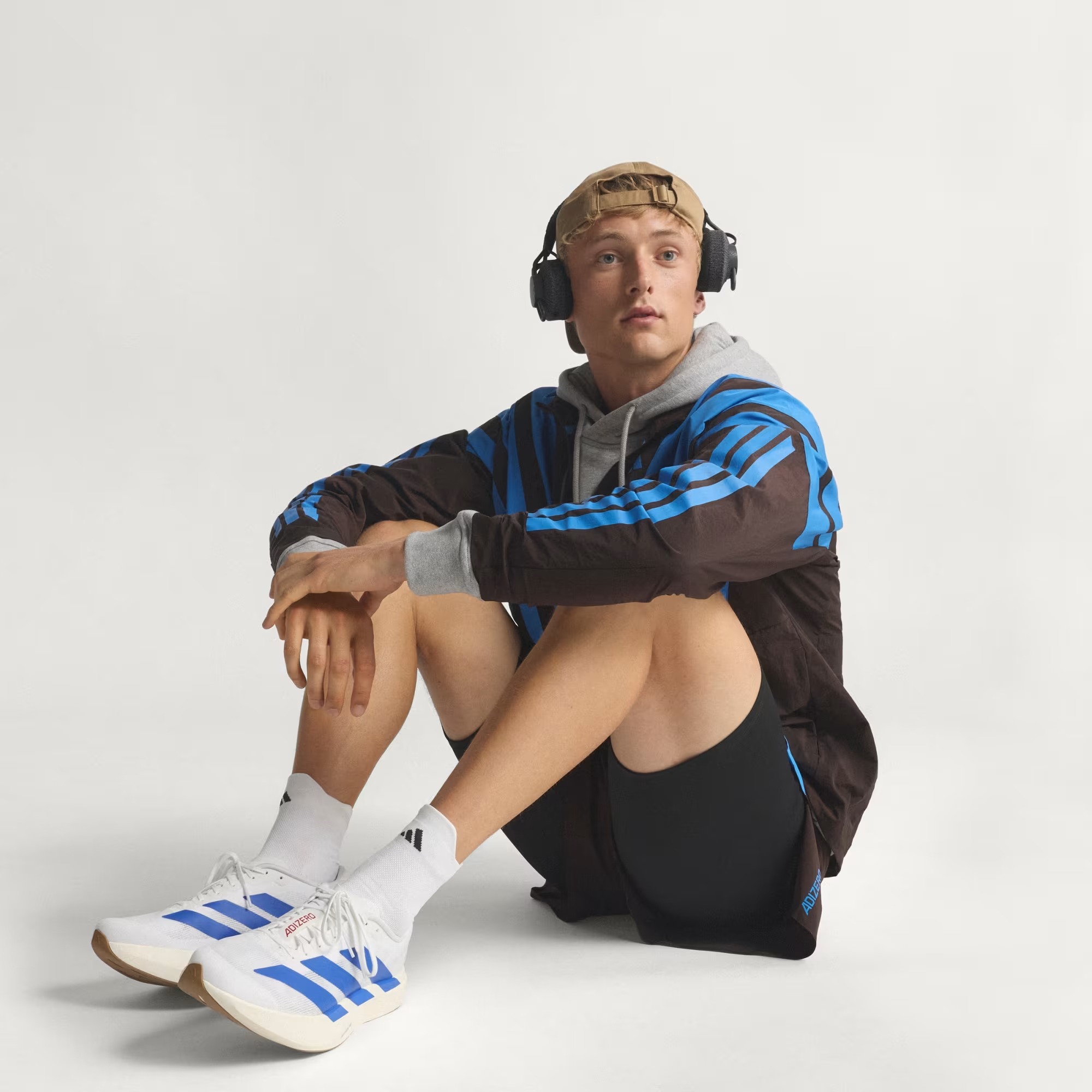 Giày chạy bộ adidas Adizero EVO SL Nam - JS4494 - Ảnh 12
