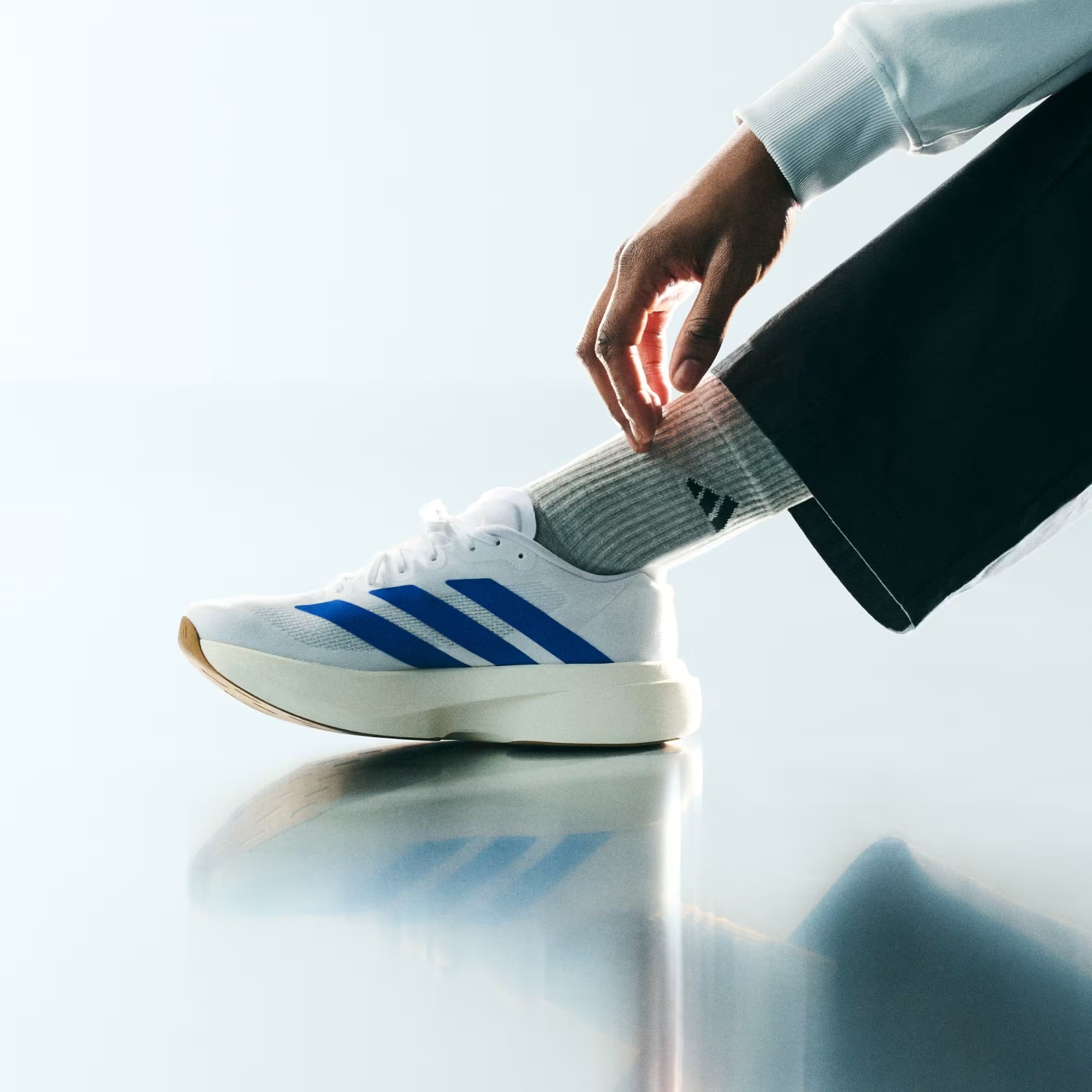 Giày chạy bộ adidas Adizero EVO SL Nam - JS4494 - Ảnh 14
