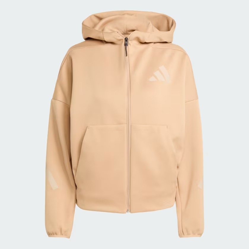 Áo hoodie adidas khoá kéo Nữ JY5970 - Main Image