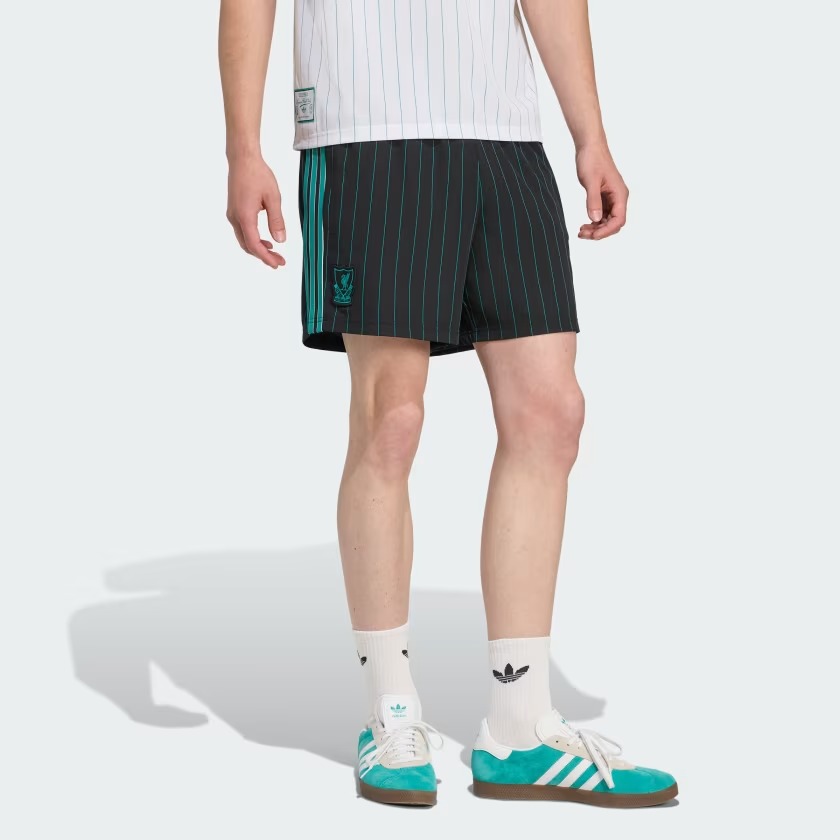 Quần short bóng đá adidas Liverpool FC Terrace Icons Nam - JW8005