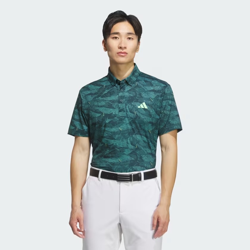 Áo Polo golf adidas Grf Aop Polo Nam - JL7942